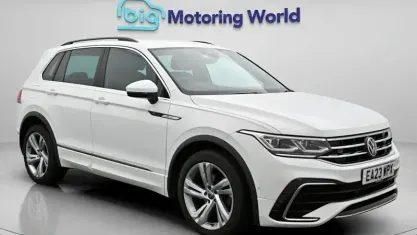 Used VW Tiguan R-line Edition 150 HP (110 kW) 2023 White SUV