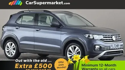 Used VW T-Cross SE 110 HP (80 kW) 2022 Grey SUV