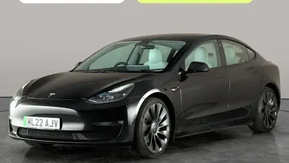 Used Tesla Model 3 Performance 461 kW (627 HP) 2022 Black Sedan