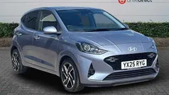Pearl meta blue Used 2025 Hyundai i10 Premium Hatchback | £15,840 (Fair price)
