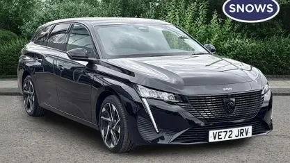 Used Peugeot 308 SW Allure Premium 131 HP (96 kW) 2022 Black Estate