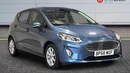 Blue Used 2019 Ford Fiesta Zetec Hatchback | £7,930 (Fair price)