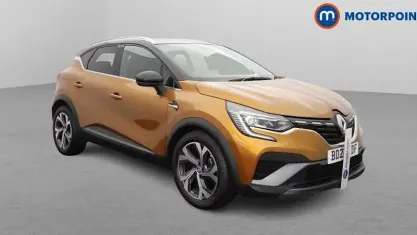 Used Renault Captur R.S. 140 HP (102 kW) 2022 Orange/black SUV