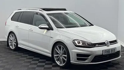 Used VW Golf VII R 300 HP (220 kW) 2016 White Estate