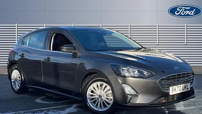 Grey Used 2020 Ford Focus Titanium Hatchback | £12,843 (Fair price)