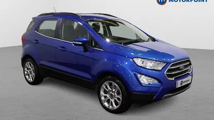 Used Ford Ecosport Titanium 125 HP (91 kW) 2022 Blue SUV
