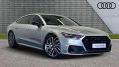Silver Used 2023 Audi A7 Black Edition Hatchback | £39,995 (Expensive)