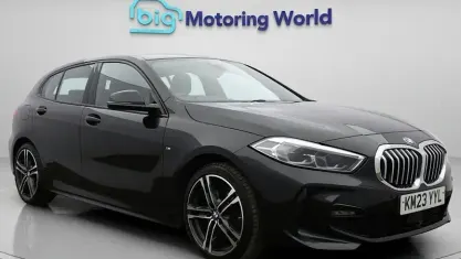 Second-hand BMW 118 M Sport 136 CP (100 kW) 2023 Negru Hatchback
