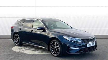 Used Kia Optima 136 HP (100 kW) 2019 Blue Estate