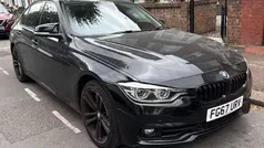 Black Used 2017 BMW 318 Sport Line Sedan | £10,388 (Fair price)