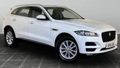 White Used 2019 Jaguar F-Pace Prestige SUV | £13,495 (Fair price)