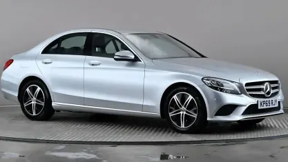Used Mercedes C300 258 HP (189 kW) 2019 Silver Sedan