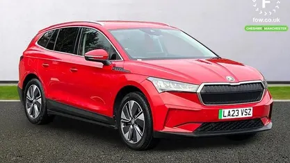 Used Skoda Enyaq iV ecoSuite 150 kW (204 HP) 2023 Red SUV
