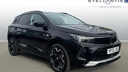 Used Vauxhall Grandland X Ultimate 131 HP (96 kW) 2023 Black SUV