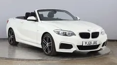 White Used 2021 BMW 218 M Sport Cabriolet | £19,495 (Fair price)