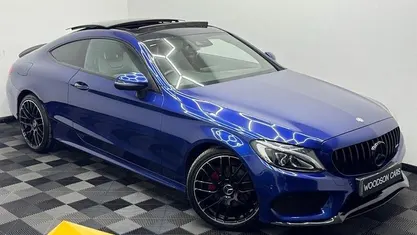 Used Mercedes C220 AMG Line Premium Plus 170 HP (125 kW) 2018 Coupe