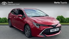 Red Used 2019 Toyota Corolla Sport Estate | £16,380 (Fair price)