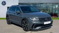 Dolphin grey metallic Used 2023 VW Tiguan R-line SUV | £29,290 (Fair price)