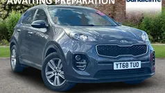Silver Used 2017 Kia Sportage 2 SUV | £10,640 (Fair price)