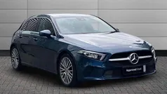 Denim blue Used 2022 Mercedes A180 Executive Hatchback | £21,495 (Fair price)