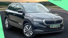 Black magic pearl effect Used 2024 Skoda Karoq SE L SUV | £25,900 (Fair price)