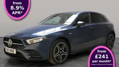 Blue Used 2021 Mercedes A250 AMG line Hatchback | £16,805 (Fair price)
