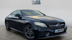 Black Used 2019 Mercedes C200 AMG line Coupe | £16,490 (Fair price)