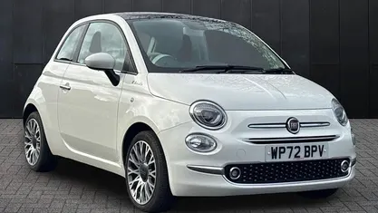 White Used 2022 Fiat 500 Dolcevita Hatchback | £11,162 (Fair price)