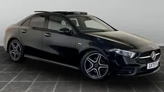 Black Used 2022 Mercedes A200 AMG line Sedan | £22,995 (Fair price)