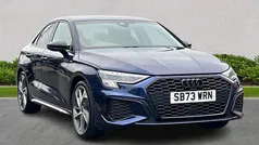 Blue Used 2024 Audi A3 Black Edition Sedan | £27,414 (Fair price)