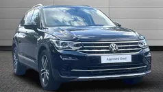 Black Used 2022 VW Tiguan Elegance SUV | £26,290 (Fair price)