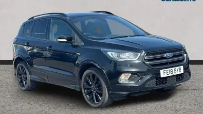 Used Ford Kuga ST-Line 150 HP (110 kW) 2018 Shadow black (premium colour) SUV