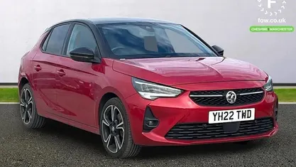 Used Vauxhall Corsa Edition 131 HP (96 kW) 2022 Red Hatchback