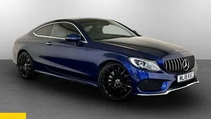 Used Mercedes C220 AMG line 170 HP (125 kW) 2018 Coupe