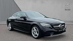 Black Used 2021 Mercedes C200 AMG line Coupe | £21,970 (Fair price)