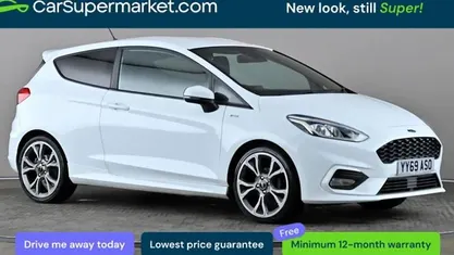 Used Ford Fiesta ST-Line 125 HP (91 kW) 2019 White Hatchback