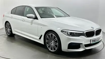 Used BMW 520 M Sport 190 HP (139 kW) 2019 White Sedan