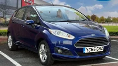 Blue Used 2015 Ford Fiesta Zetec Hatchback | £5,490 (Fair price)