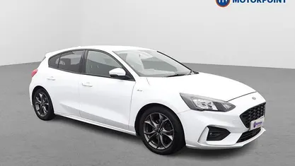White Used 2019 Ford Focus ST-Line Hatchback | £12,549 (Fair price)
