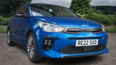 Blue Used 2022 Kia Rio 4 Hatchback | £13,750 (Fair price)