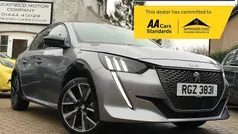 Grey Used 2020 Peugeot 208 GT-line Hatchback | £11,990 (Fair price)