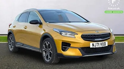 Used Kia XCeed First Edition 141 HP (103 kW) 2021 Yellow SUV