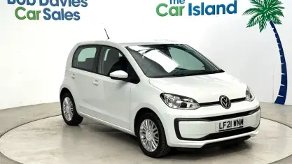 Used VW up! 65 HP (47 kW) 2021 White Hatchback