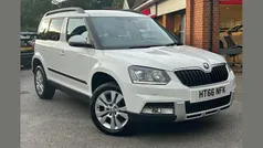 White Used 2017 Skoda Yeti Outdoor SE L SUV | £10,950 (Fair price)