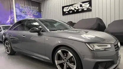 Used Audi A4 Black Edition 150 HP (110 kW) 2019 Grey Sedan