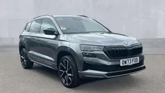 Graphite grey metallic Used 2023 Skoda Karoq SportLine SUV | £25,790 (Fair price)