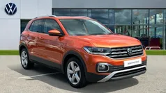 Energetic orange metallic Used 2022 VW T-Cross SEL SUV | £14,527 (Fair price)