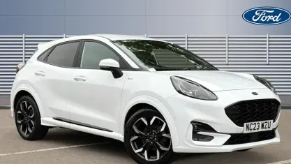 Used Ford Puma ST-Line X 125 HP (91 kW) 2023 White SUV