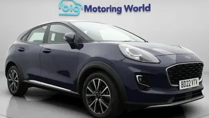 Used Ford Puma Titanium 125 HP (91 kW) 2022 Blue SUV