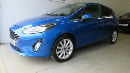 Used Ford Fiesta Titanium 101 HP (74 kW) 2019 Blue Hatchback